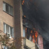В Харькове из гранатомета обстреляли десятиэтажку