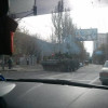 В Донецке террористы танками перекрыли дорогу и окружают аэропорт, — очевидцы (ФОТО)