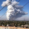 ​В Донецке возле завода химических изделий прогремел мощный взрыв (ВИДЕО 18+)