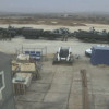 На Керченской переправе стоит военная техника (ФОТО)