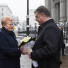 Грибаускайте прибыла с официальным визитом в Киев (ФОТО)