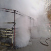 В Соломенском районе сгорел паб (ФОТО)