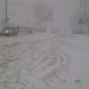 Снегопад парализовал дорожное движение в Одессе