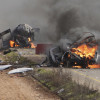 Боевые действия на израильско-ливанской границе (Фоторепортаж)