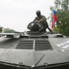 На Мариуполь боевики наступают танками
