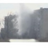 В Углегорске боевики «ДНР» расстреляли дом из танка (ВИДЕО)