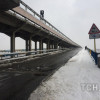 В Киеве перекрыли мост Метро