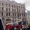 В историческом здании в центре Киева произошёл пожар (ВИДЕО)