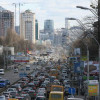 Крупнейшие пробки Киева: столичные заторы идут на спад