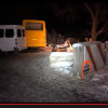 Пассажирский автобус подорвался на мине под Артемовском, три человека погибли