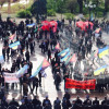 Возле Рады возобновился протест людей, называющих себя шахтерами
