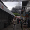В Киеве горит рынок Петровка (ФОТО)