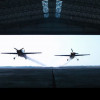 Двойное пролетание. Феерический панорамный полет двух самолетов (ВИДЕО)