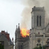 Во Франции горит старинная церковь XIX века (ФОТО+ВИДЕО)