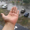 На Киев после сухой и душной погоды обрушился ливень