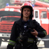 В центре Киева пылал пожар