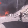 Опубликованы первые видео последствий авиаударов ВВС России по сирийской провинции Хомс (ВИДЕО)